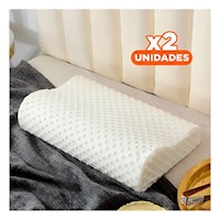 Pack2 Sueño Reparador Cervical Ortopedico para Uso en Hogar Diario Y+Regalo Sticker