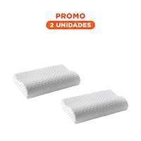 Pack2 Comodidad Diaria Cervical Ortopedica para Uso en Hogar y Descanso