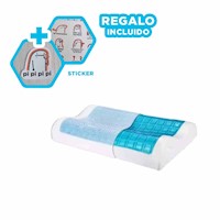 Sistema Cervical Ortopedico con Gel para Dormir Comodo y Sin Tension Y+Regalo Sticker