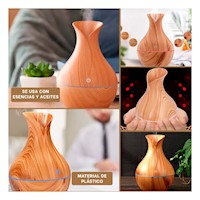 Pieza Decorativa Aromatica en Madera Claro para Hogar y Ambiente Y+Post It