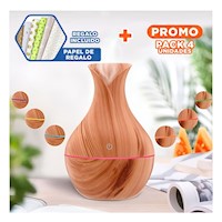 Pack4 Complemento Natural Aromatico Madera Claro para Decoracion Casa Y+Papel Regalo