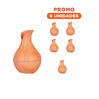 Pack6 Objeto de Aromas Madera Claro para Hogar con Estilo Natural Y+Regalo Sticker