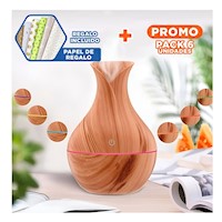 Pack6 Accesorio de Aromas en Madera Claro para Casa Decoracion Y+Papel Regalo