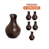 Pack6 Dispersor para Espacios de Casa con Estilo Decorativo en Madera Oscuro