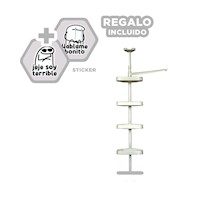 Complemento de Ducha Estrecho 2.6cm para Uso Practico en el Hogar Y+Regalo Sticker