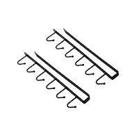 Soporte de Gabinete 6x1 Color Negro para la Recreacion de su Familia Real Y+Papel Regalo