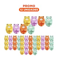 Pack12 Torre de Ganchos Dibujos Animados con Soporte Estable y Superior Y+Regalo Sticker