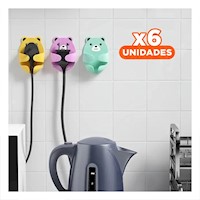 Pack6 Torre de Ganchos Dibujos Animados para Historias con todos Hijos Y+Regalo Sticker