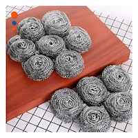 Set de Esponjas Metalicas Multiuso para Remover Grasa y Suciedad en Ollas y Sartenes