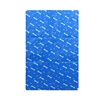 Colchoneta para Interior del Hogar Estilo Huesitos 50x90cm L Azul Y+Regalo Sticker