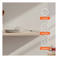 Procesadora Manual Duradera Plateado para Recetas Caseras Y+Papel Regalo
