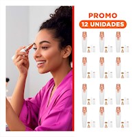 Pack12 Depilacion de Cejas Blanco Recargable para Uso Diario Y+Regalo Sticker