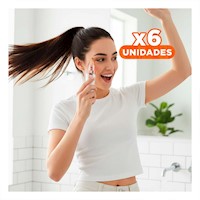 Pack6 Instrumento Portatil de Cejas Blanco Recargable Elegante Y+Regalo Sticker