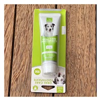 Set Practica Pasta de Dientes para Mascotas 95 Gramos Verde Diario Seguro Y+Papel Regalo