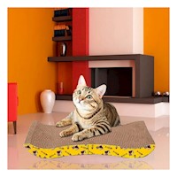 Arco de Rasgado para Gatos en Forma de C con Base Estable Y+Post It
