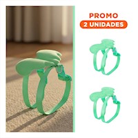Pack2 Protector con Alitas Pequenas Turquesa Pet Ajustable y Comodo Y+Regalo Sticker