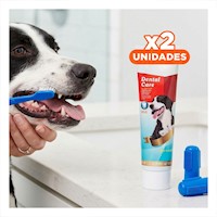 Pack2 Estuche Conjunto Bucal Azul 4 Piezas para Mantener Sonrisa Sana Y+Papel Regalo