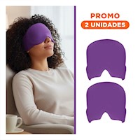 Pack2 Sombrero Ajustable para Migrana Morado