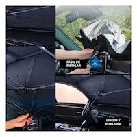 Pantalla Protectora Plegable para Auto con Ajuste Universal