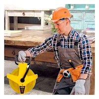 Herramienta de Campo 50mt con Asa Amarillo Ergonomica Y+Papel Regalo