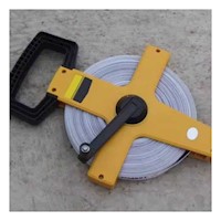 Cinta Resistente 50mt con Asa Amarillo para Construccion Y+Post It