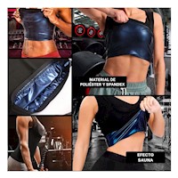 Chaleco comodo Mujer talla S Negro duradero moldeador practica