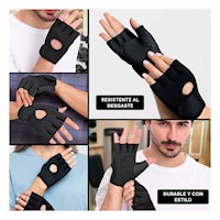 Protector para Gimnasio de Neopreno Negro Estandar