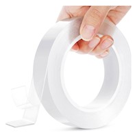 Banda de Fijacion Doble Contacto de 3 Metros Multifuncional para Hogar Y+Ligas Regalo
