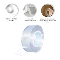 Rollo Multifuncional Doble Contacto de 3 Metros Resistente y Fuerte Y+Post It