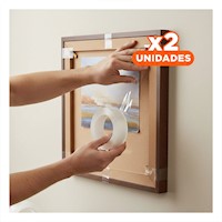 Pack2 Pegamento Resistente Doble Contacto de 3 Metros Multifuncional Y+Papel Regalo