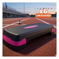 Pack6 Equipo Deportivo Rosado con 2 Alturas para Entrenamiento Y+Papel Regalo