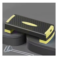 Base Fitness Ajustable Amarillo para Rutinas de Cardio Y+Regalo Sticker