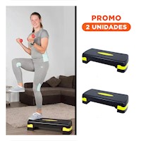 Pack2 Base Funcional Amarillo para Entrenamiento Aerobico
