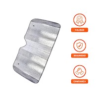 Manta Termica para Auto 130x70cm con Bloqueo de Calor Y+Ligas Regalo