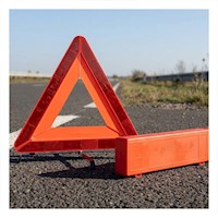 Advertencia Vial Color Naranja para Emergencias en Ruta 40 cm Y+Regalo Sticker