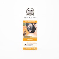 Mascarilla Negra Facial NEVADA Black Mask de Papaya FCO 120 GR