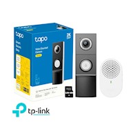 Timbre Inteligente Tapo D235 2K Cámara Detección IA Noche Color 128GB