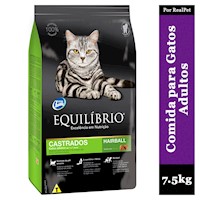 Comida para Gato Castrado Equilibrio 1 a 7 años 7.5 kg