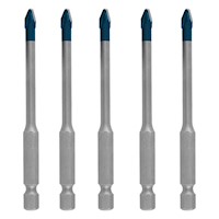 Set de Broca HEX-9 5 x 90mm 5 Piezas Bosch 2608.900.598-000