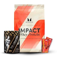 Impact Whey Protein 1Kg Vainilla+Creatina Dorian Yates 300Gr+2 Diabolus