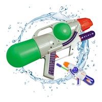 Pistola De Agua Super Aqua Blaster 1000Ml Para Niños