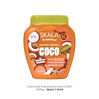 Crema De Tratamiento De Coco 2 En 1 1000G - Skala + Regalo
