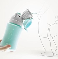 Urinario Portatil Niño Celeste