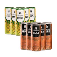 2 Sixpack By Portón Punch y Mule 355ml
