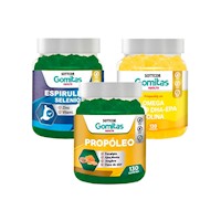 Propóleos + Espirulina + Omega