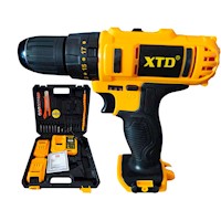 Taladro Atornillador Percutor 20V  + 2 Bat 1.5Ah XTD 4701