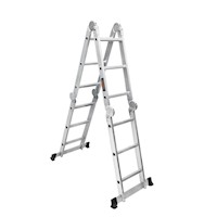 Escalera multiposición 16 peldaños Tipo I Truper ESMU-116