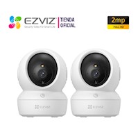 Ezviz Kit 2 Cámaras IP H6C PRO 2MP Sonido Bidireccional Botónllamada