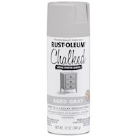 Pintura Rust-Oleum Chalked Ultra Mate Gris Envejecido 340g