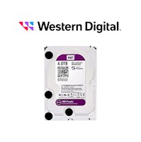 Disco Duro HDD Western Digital 4TB Púrpura tecnología AllFrame 24/7